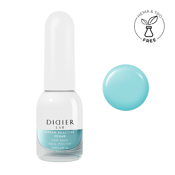 Lac unghii Vegan - Coat Azure "Didier Lab”, 10ml