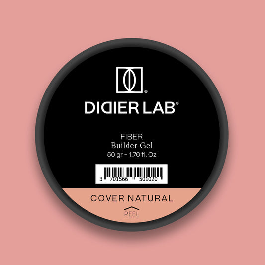 Gel Builder FIBRE - Cover natural "Didier Lab”, 50gr