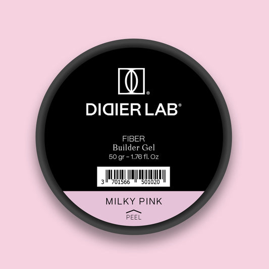 Gel Builder FIBRE - Milky Pink "Didier Lab”, 50gr