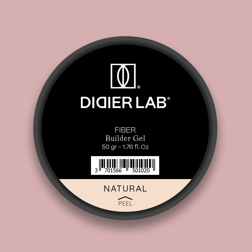 Gel Builder FIBRE - Natural "Didier Lab”, 50gr