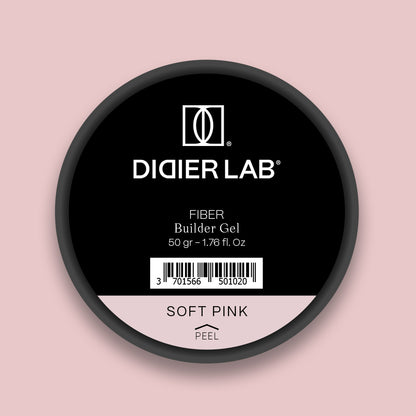 Gel Builder FIBRE - Soft Pink "Didier Lab”, 50gr