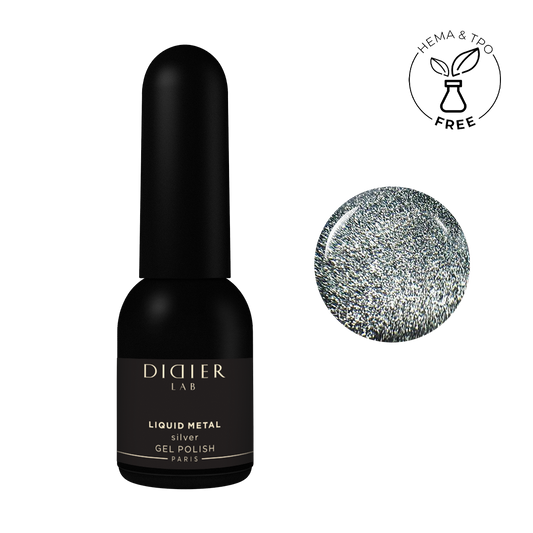 Gel Metal Lichid - Silver "Didier Lab", 10ml