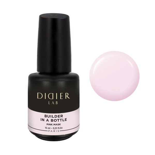 Gel Constructie in Sticla, Didier Lab, 15 ml - Pink Mask