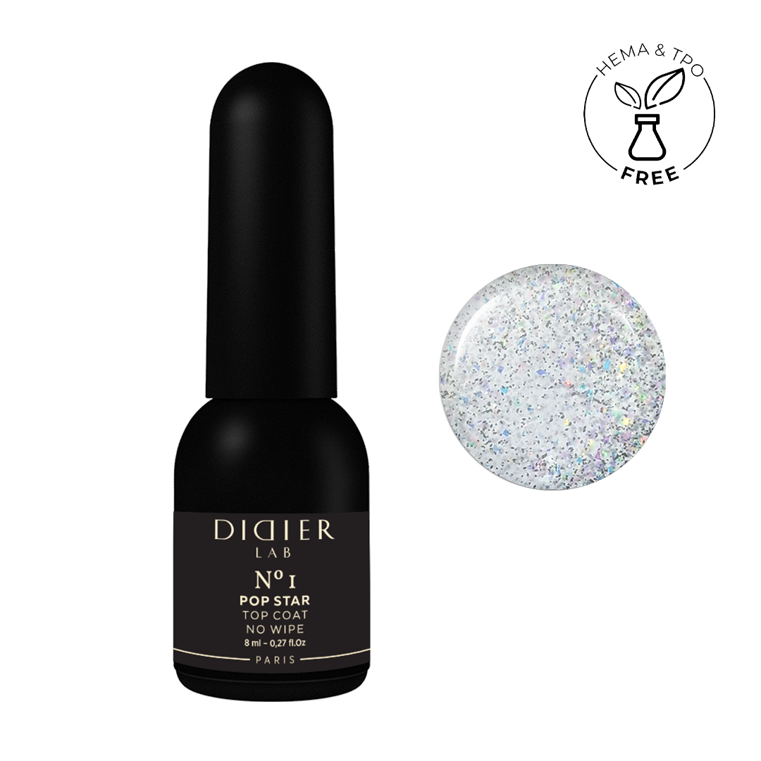 Top Coat - Pop Star - Nr. 1 "Didier Lab", 8ml