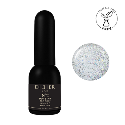 Top Coat - Pop Star - Nr. 1 "Didier Lab", 8ml