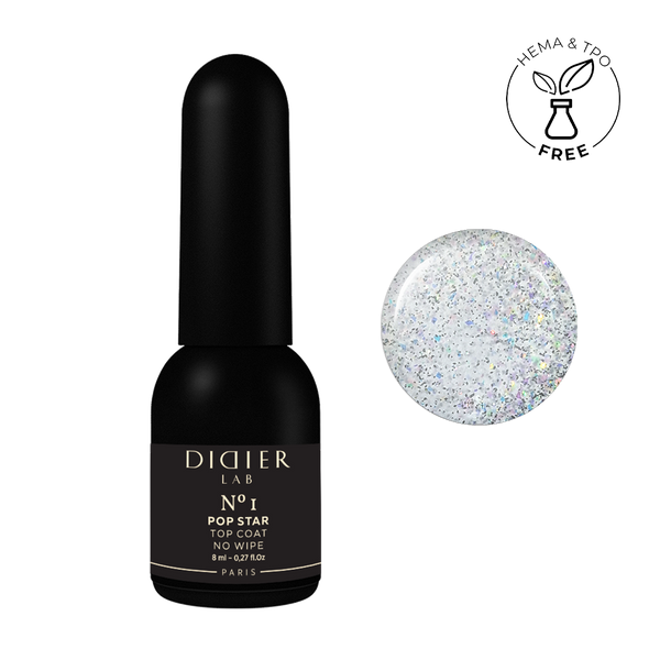 Top Coat - Pop Star - Nr. 1 "Didier Lab", 8ml