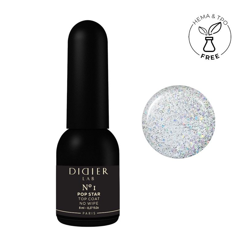 Top Coat - Pop Star - Nr. 1 "Didier Lab", 8ml