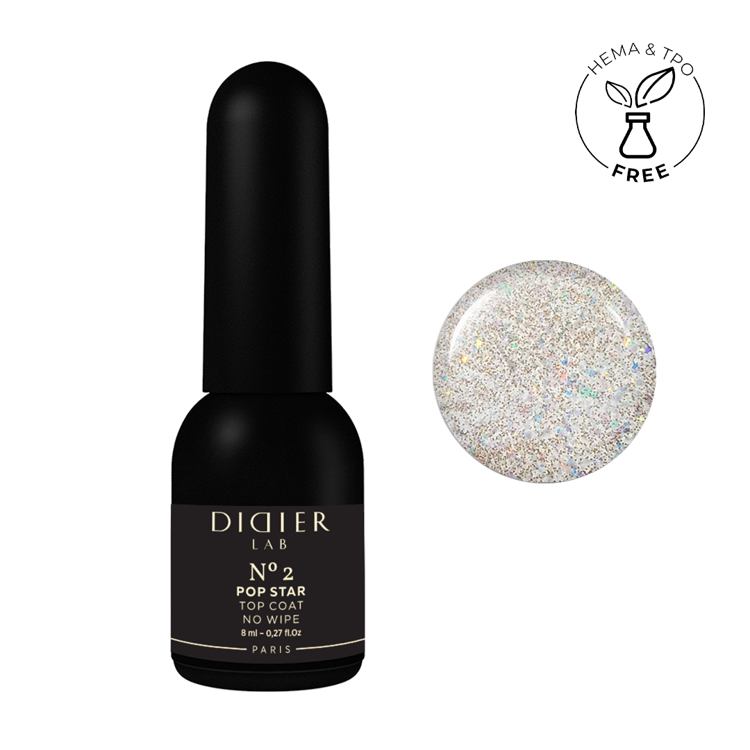 Top Coat - Pop Star - Nr. 2 "Didier Lab", 8ml