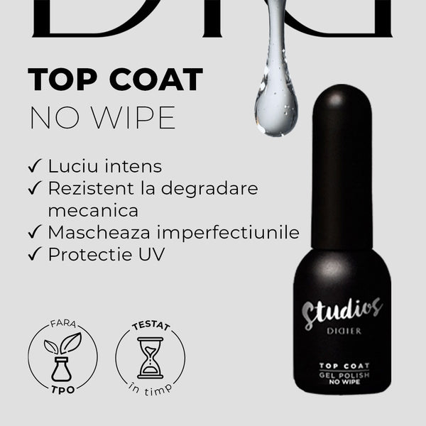 Top Coat No Wipe "Studios", 8ml