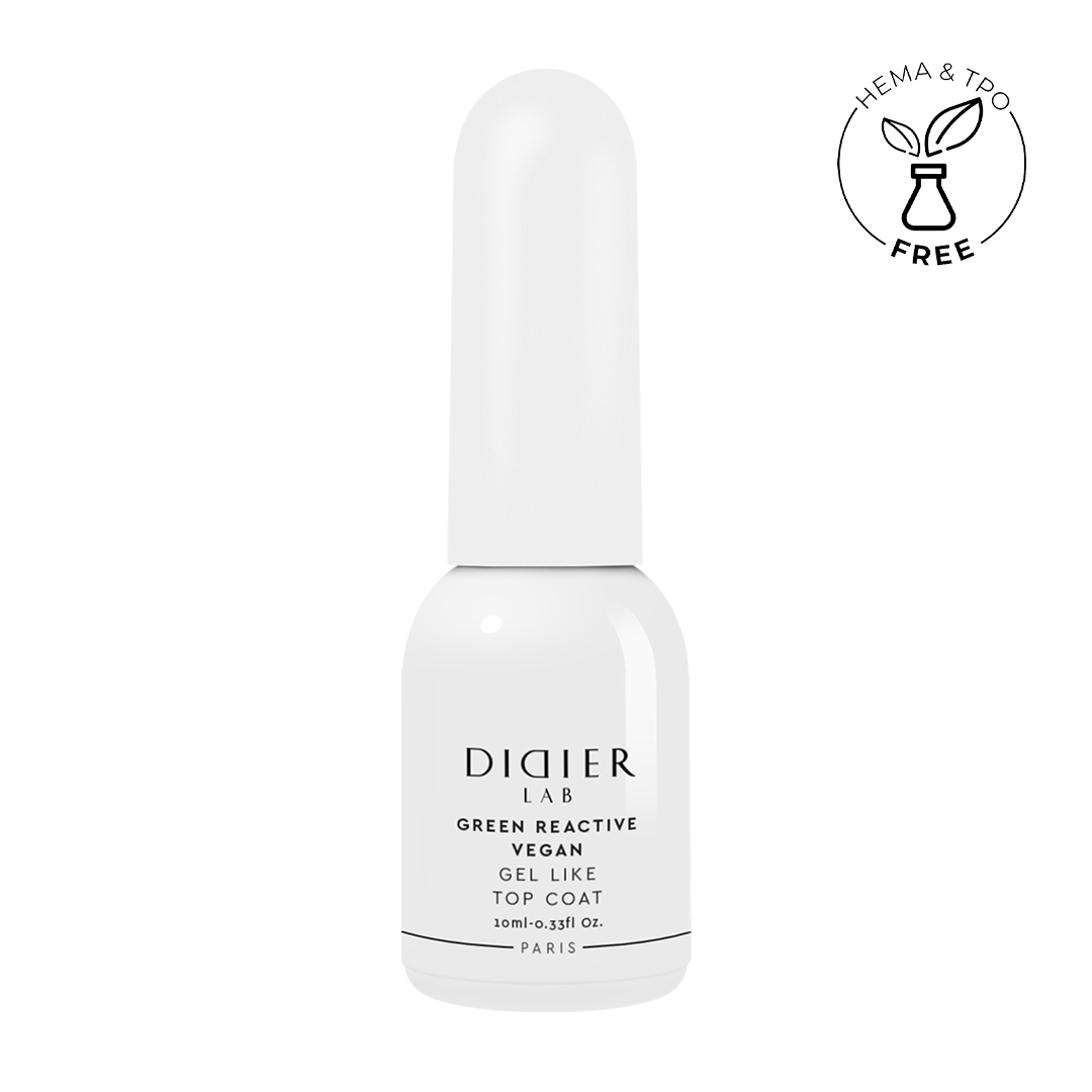 Top Coat pentru lacuri Vegan „Didier Lab”, 10ml