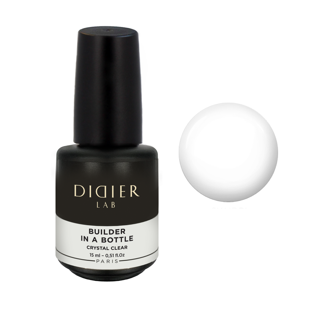 Gel Constructie in Sticla, Didier Lab, 15 ml - Crystal Clear