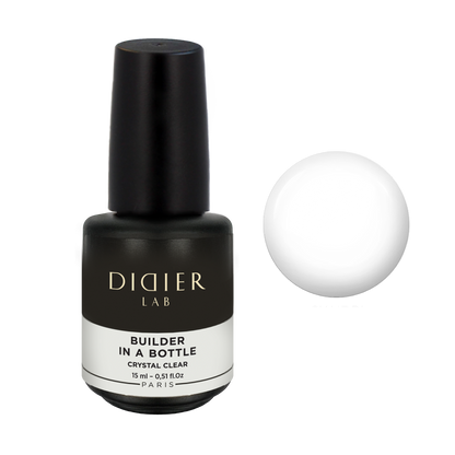 Gel Constructie in Sticla, Didier Lab, 15 ml - Crystal Clear