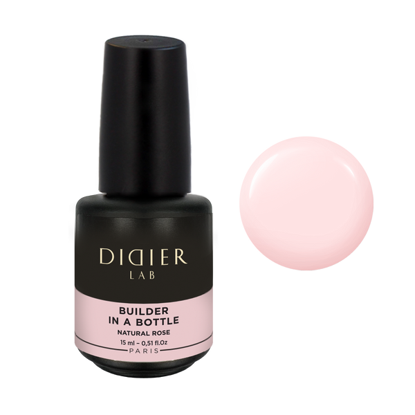 Gel Constructie in Sticla, Didier Lab, 15 ml - Natural Rose