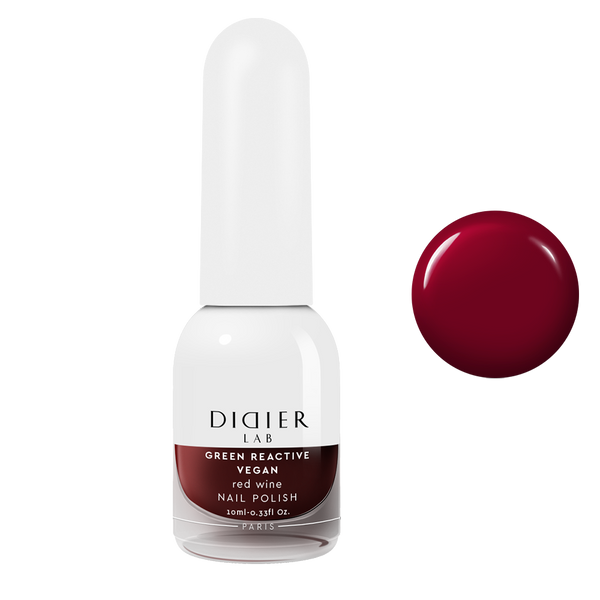 Lac unghii Vegan - Red Wine "Didier Lab”, 10ml