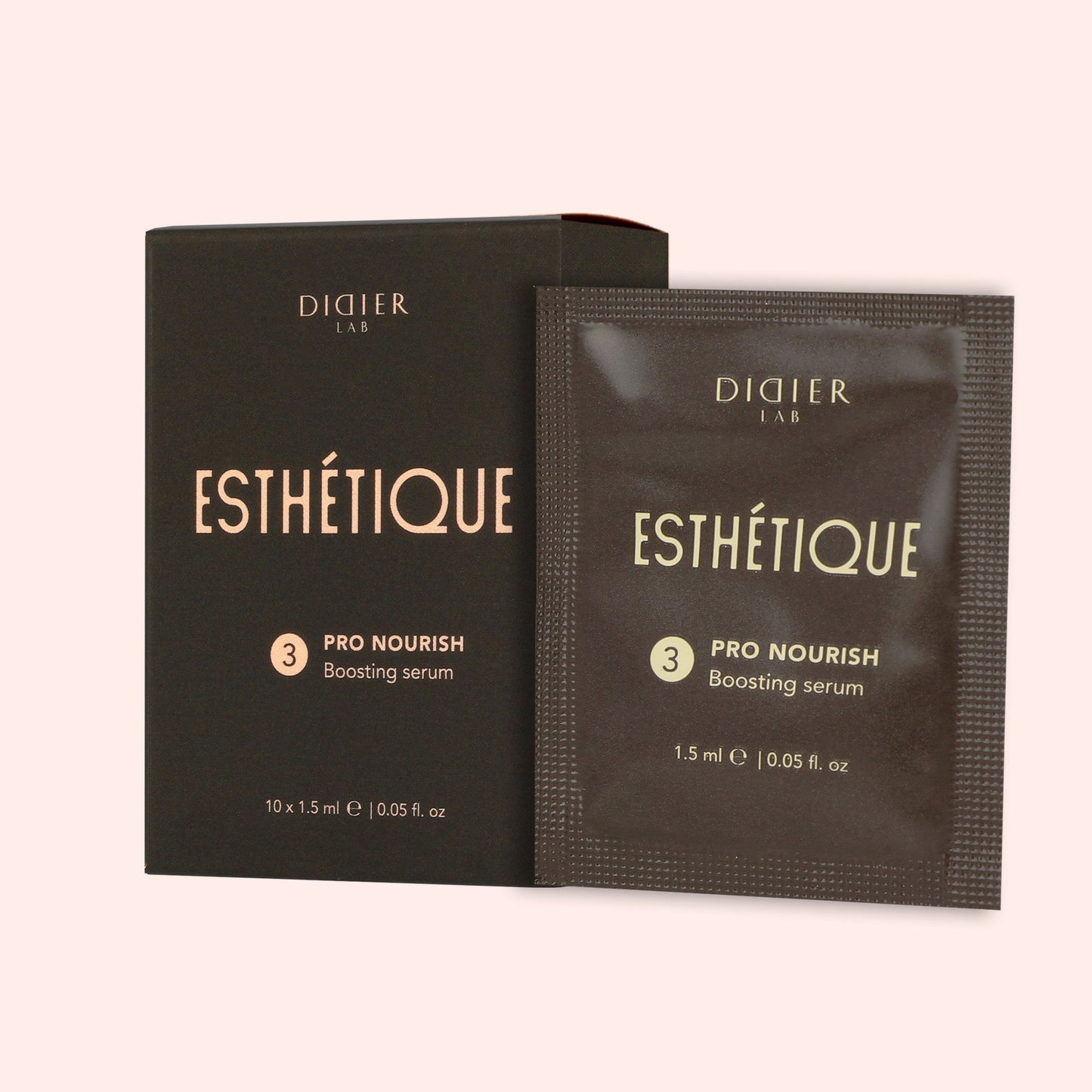 Gel hidratant pentru sprancene Pro Nourish "Didier Lab" No 3, Esthétique 1,5 ml x 10pc.