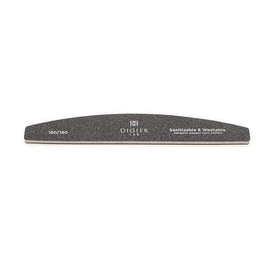 Didierlab Nail Files, Nail Buffers Didier Lab" Nail file, halfmoon, black, 180/180