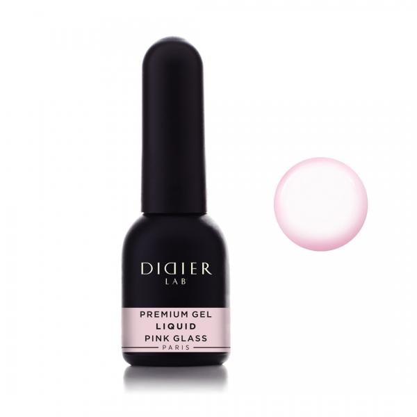 Gel Lichid Premium - Pink glass "Didier Lab", 10ml